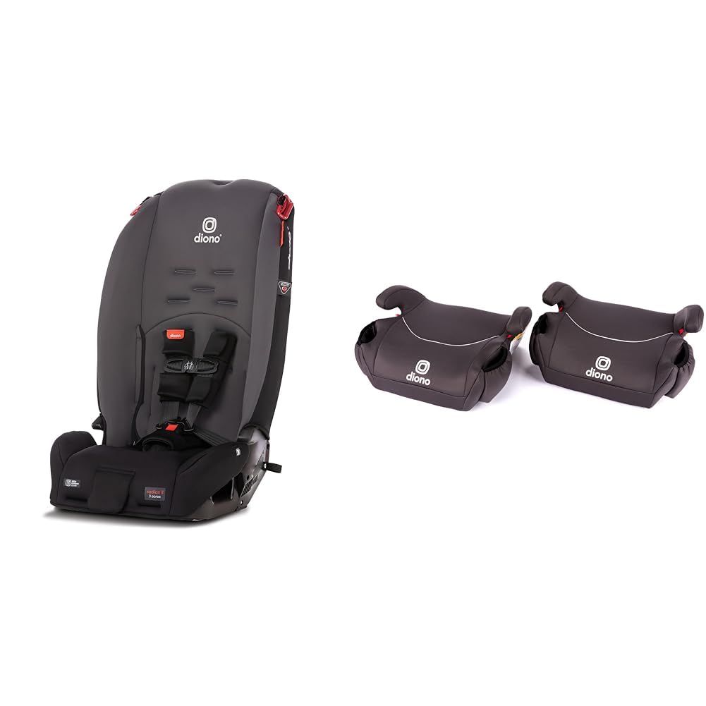 Convertible Car Seat and 2 Pack Backless Booster Seats J395042