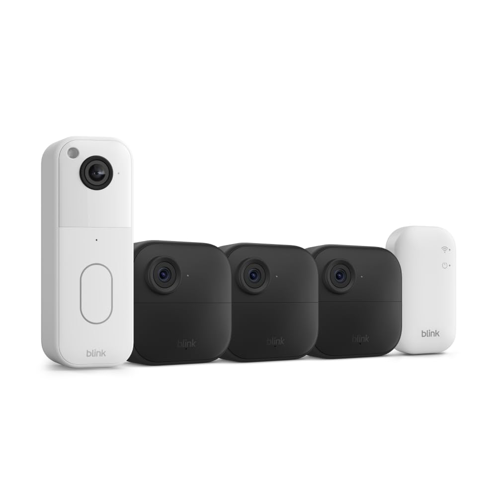 Wireless Smart Security Camera System with Video Doorbell A930