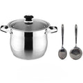40 QT Stainless Steel Induction Stock Pot F6142