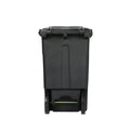 48 Gallon Garbage Cans Trash Cans With 2 Wheels And Lid Heavy Duty F998322
