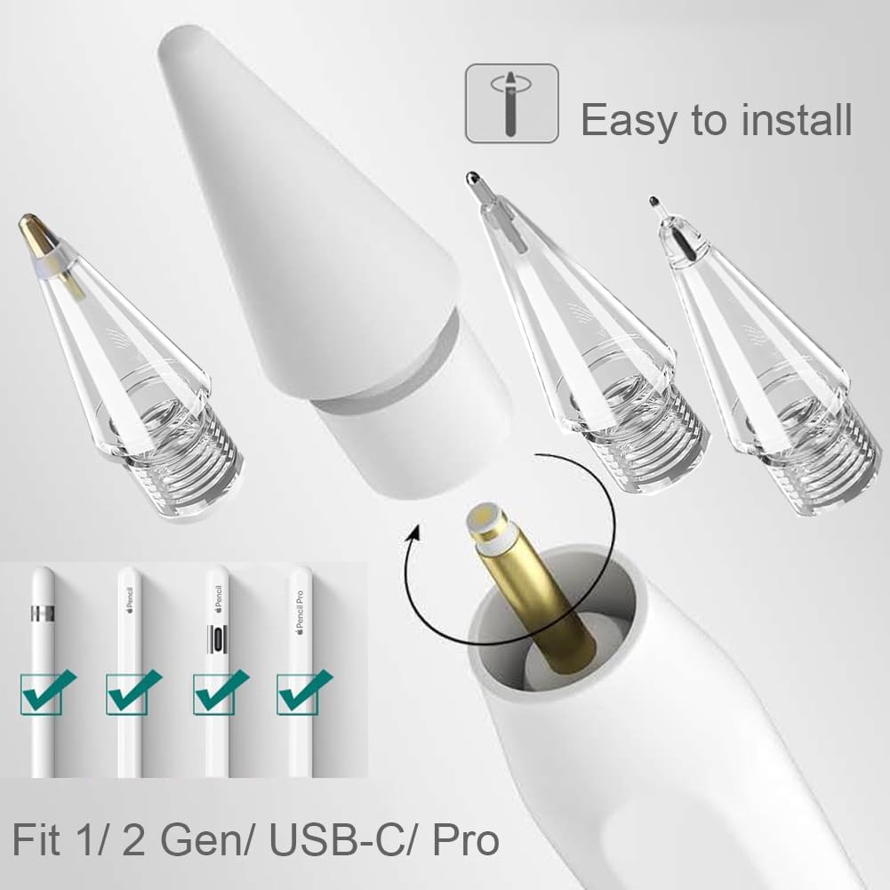 Replacement Pencil Tips with Case L9957
