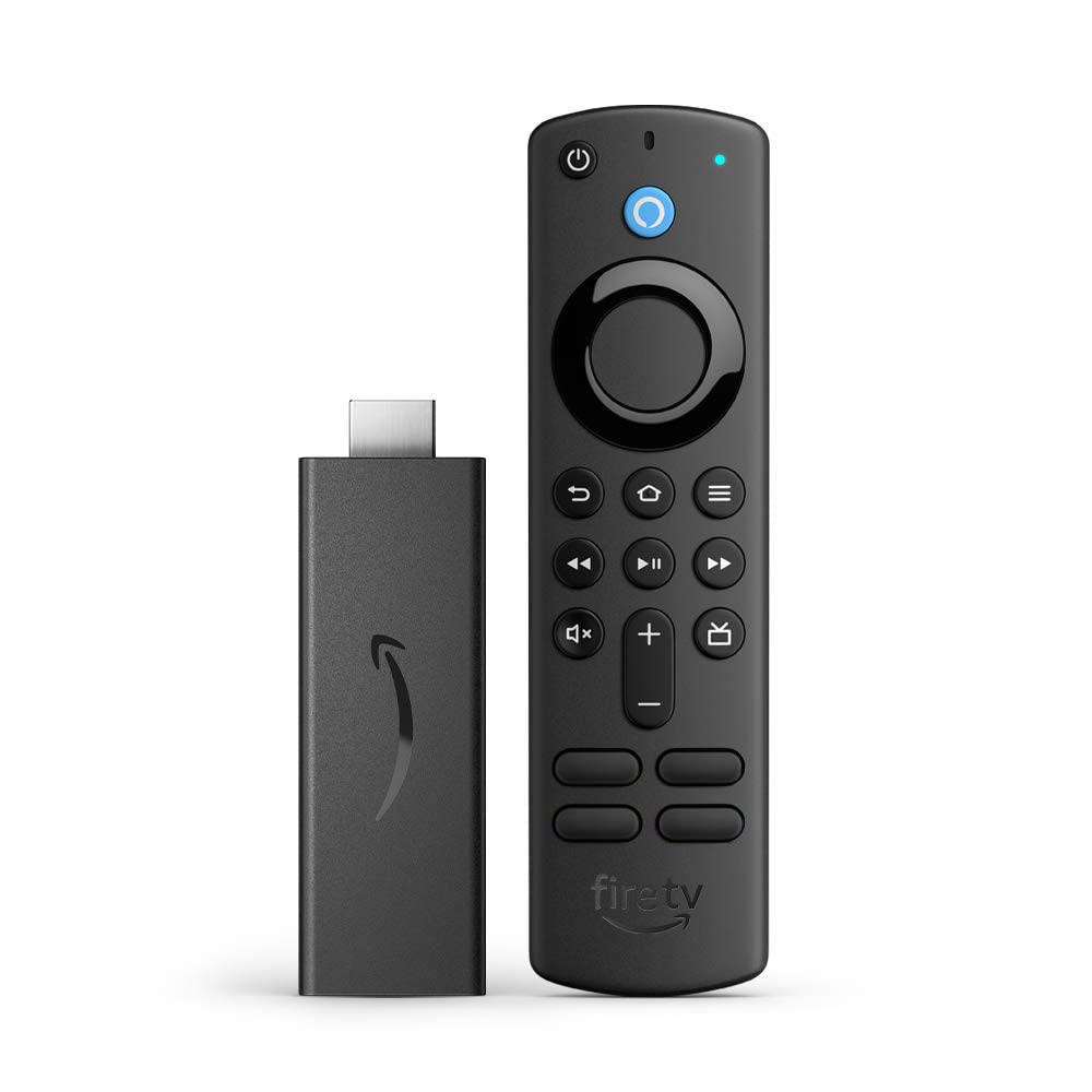 Like-New Fire TV Stick with Alexa Voice Remote E1906