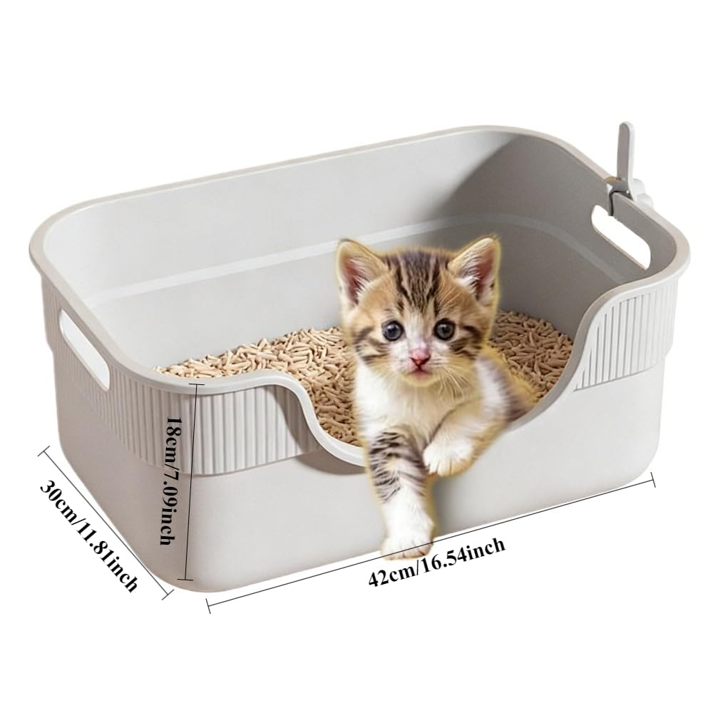 Low Entry Open Top Cat Litter Box I527536