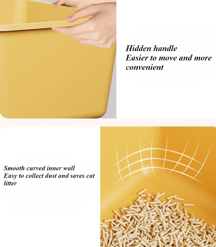 Low Entry Open Top Cat Litter Box I527536
