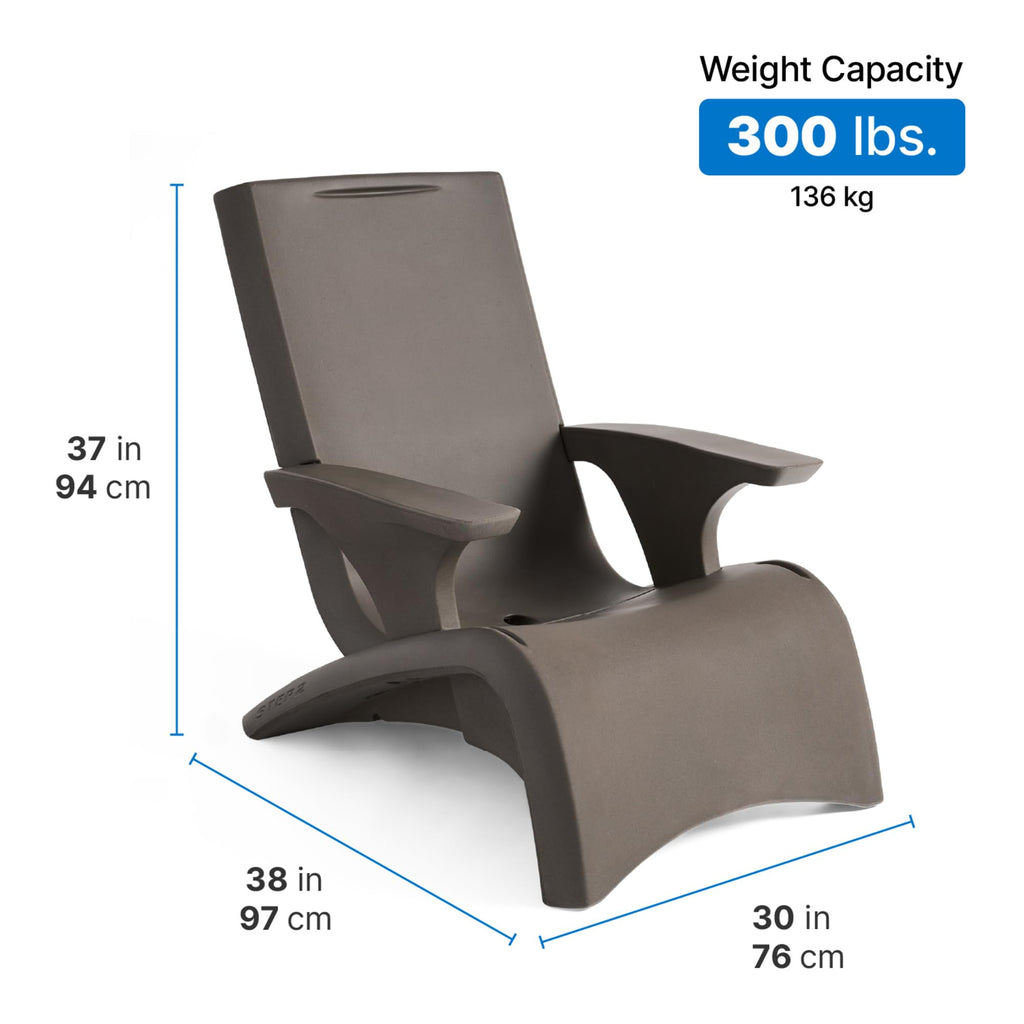 Dark Cedar Adirondack Chair C994230