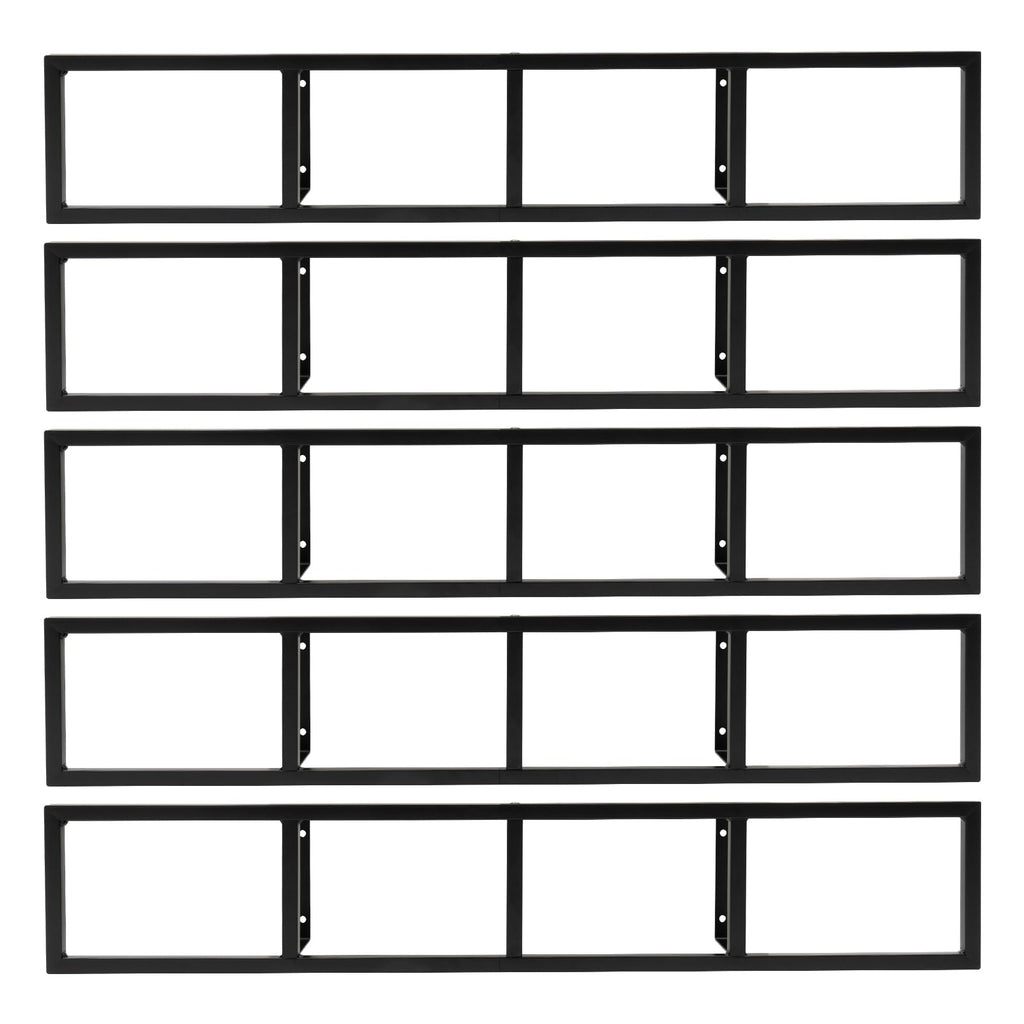34 Inch Wall Mount Media Storage Rack H10944