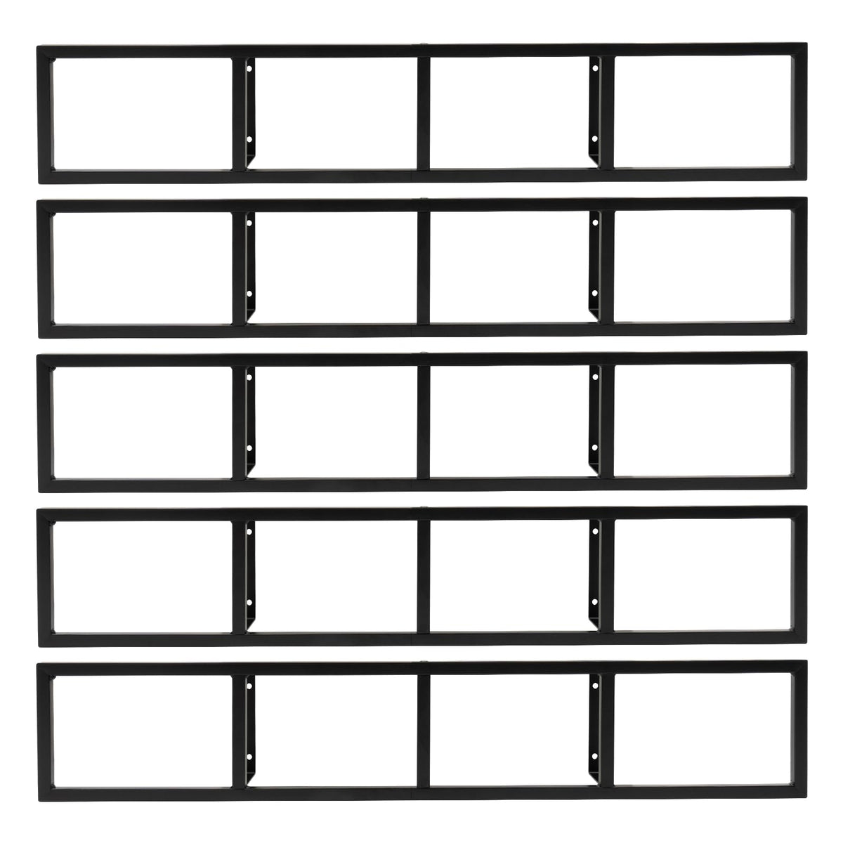 34 Inch Wall Mount Media Storage Rack H10944