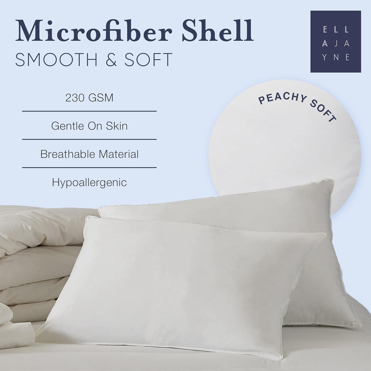 King Size Down Alternative Pillows Set of 2 X143