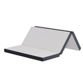 4 inch Tri Fold Memory Foam Mattress Topper with Washable Cover F348