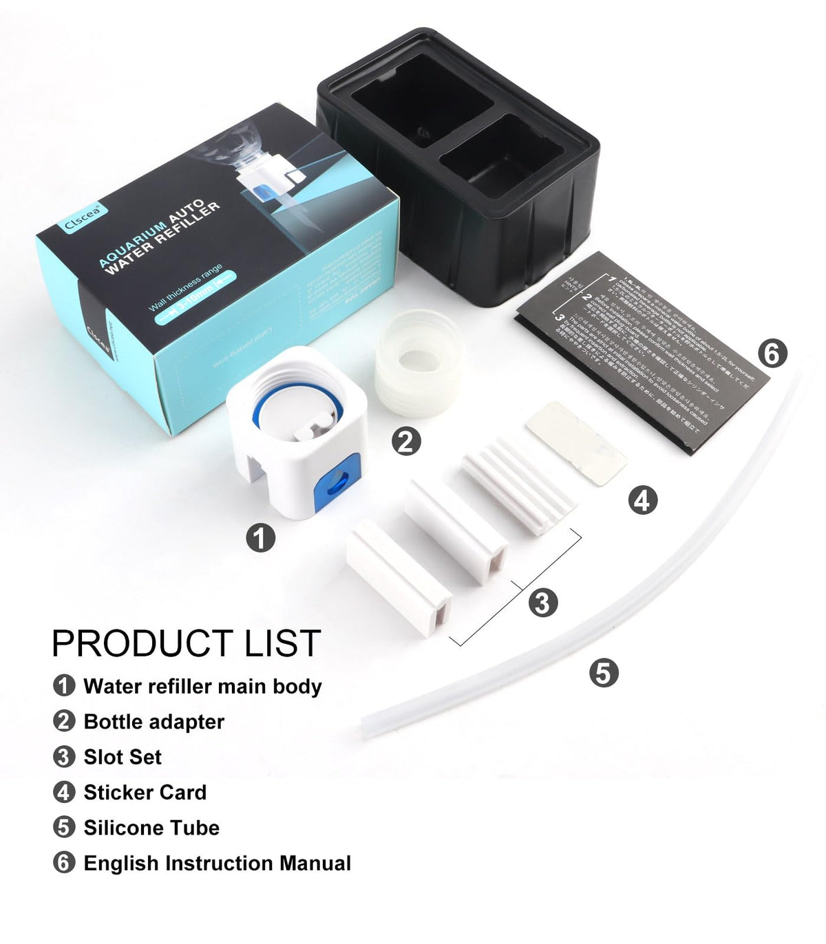 Aquarium Auto Top Off System Water Filler Compensator Blue P7206