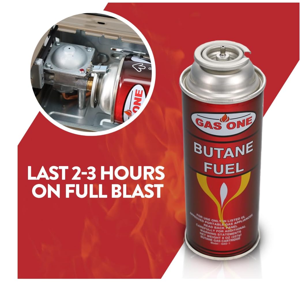 Butane Fuel Canisters 12 Count A422317
