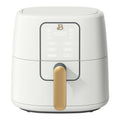 6 Quart Air Fryer with Touch-Activated Display, 4-in-1 Countertop Air Fryer 1750W, Nonstick Dishwasher Safe, White Icing G346