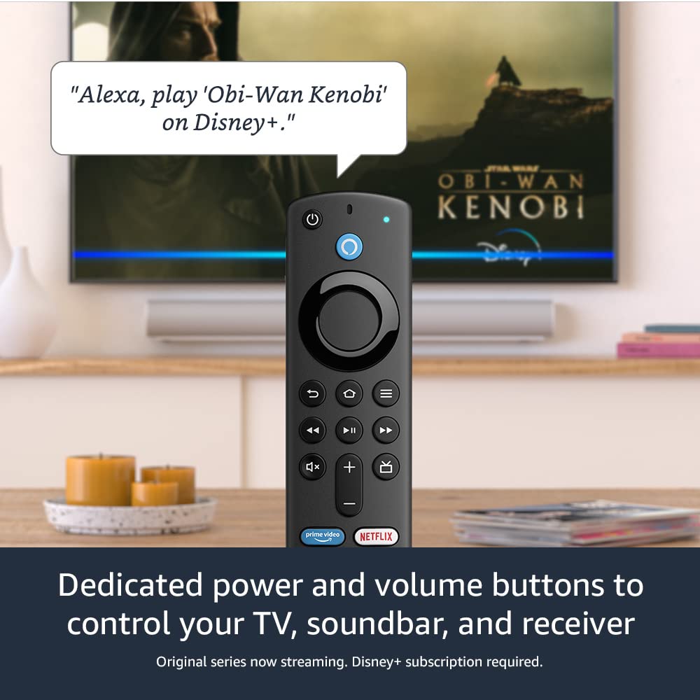 Like-New Fire TV Stick with Alexa Voice Remote E1906
