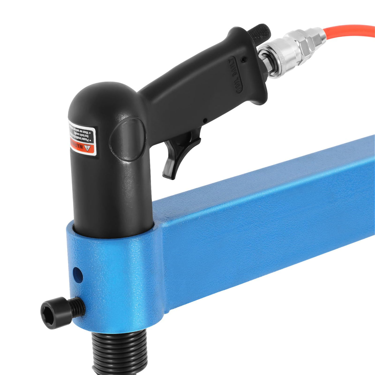4 Inch Pneumatic Planishing Hammer with 1" 2" 3" Anvils and Foot Pedal U660645