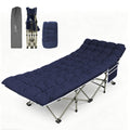 Folding Camping Cot Bed 32" Wide Oxford Y767249