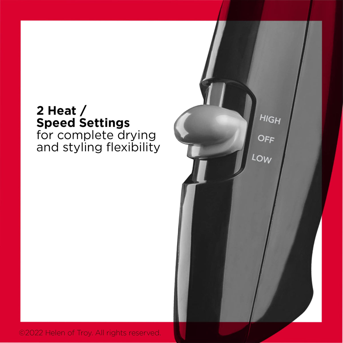 Compact 1875W Hair Dryer J909