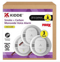Hardwired Smoke & Carbon Monoxide Detector, 3 Pack Y986