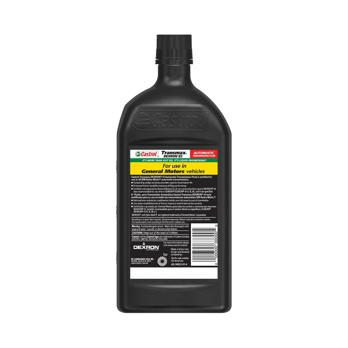 Automatic Transmission Fluid, 1 Quart, Pack of 6 S210066