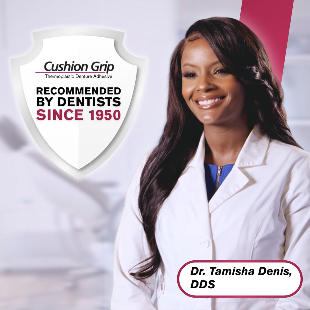Cushion Grip Thermoplastic Denture Adhesive 1 oz H369