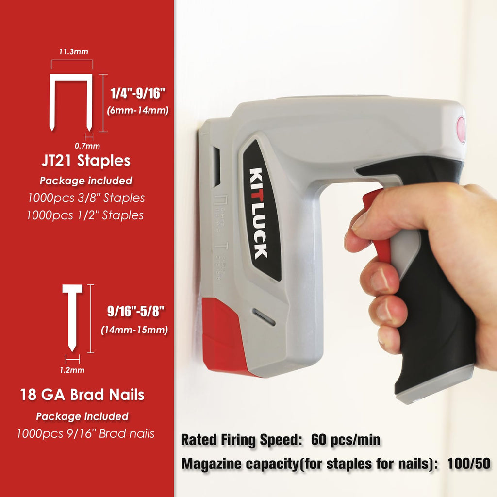 4V Cordless Electric Staple Gun C71283