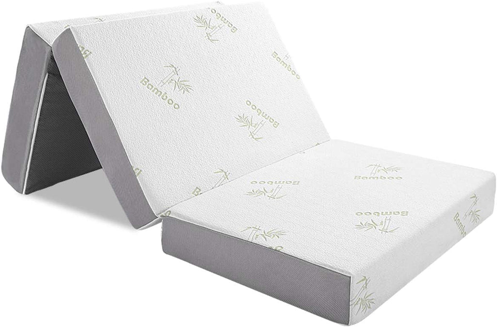 Twin 5 Inch Memory Foam Trifold Mattress M845370