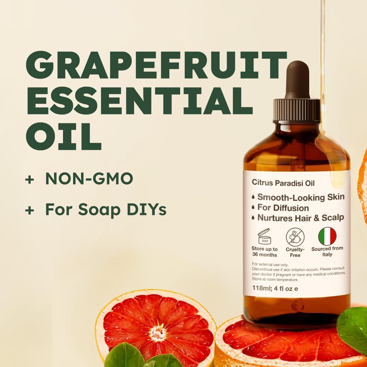 Grapefruit & Lavender Essential Oil Set 2x4 fl oz B946