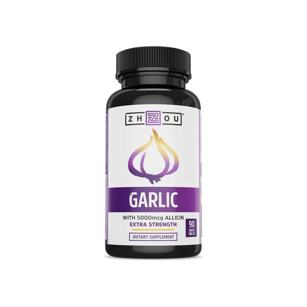 Garlic with Allicin Supplement 90 Coated Tablets J434