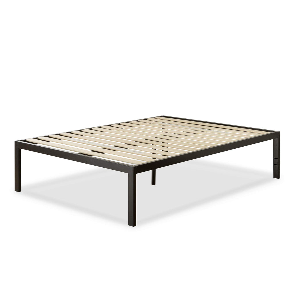 Queen Black Metal Platform Bed Frame T71361