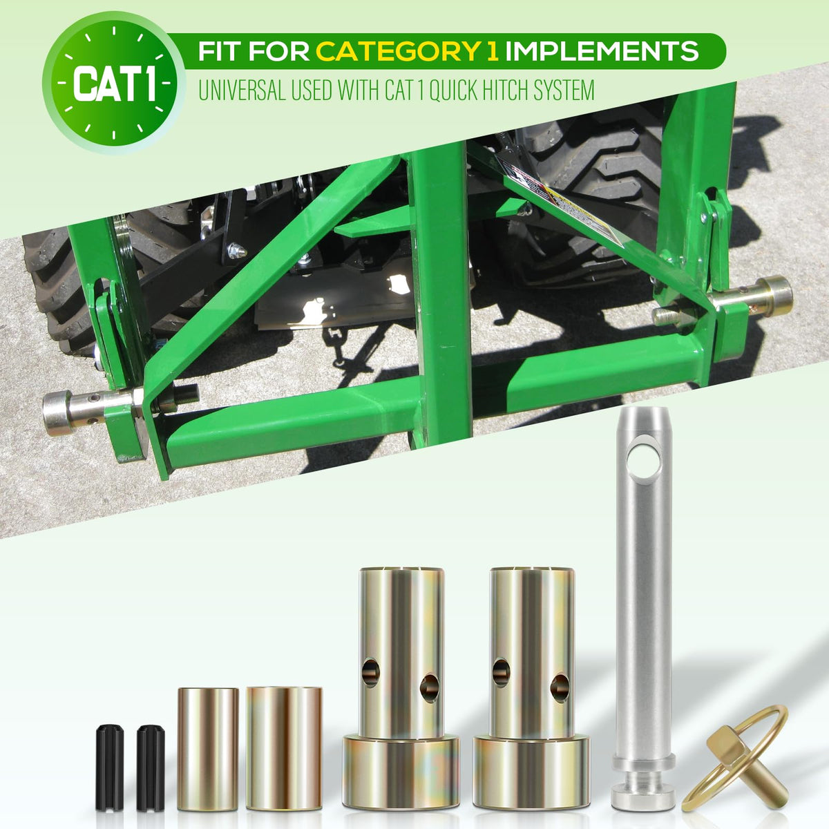 Quick Hitch Bushing Kit with Top Link and Lynch Pin B946