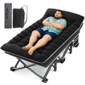 32" Extra Wide Camping Cot with Mattress L483333