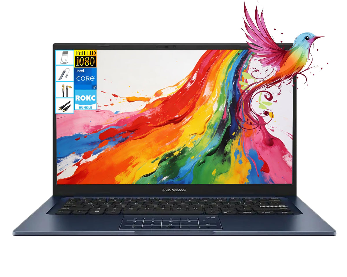 14" FHD Laptop, 13th Gen Intel Core i7, 12GB RAM, 512GB SSD, Windows 11 C5006