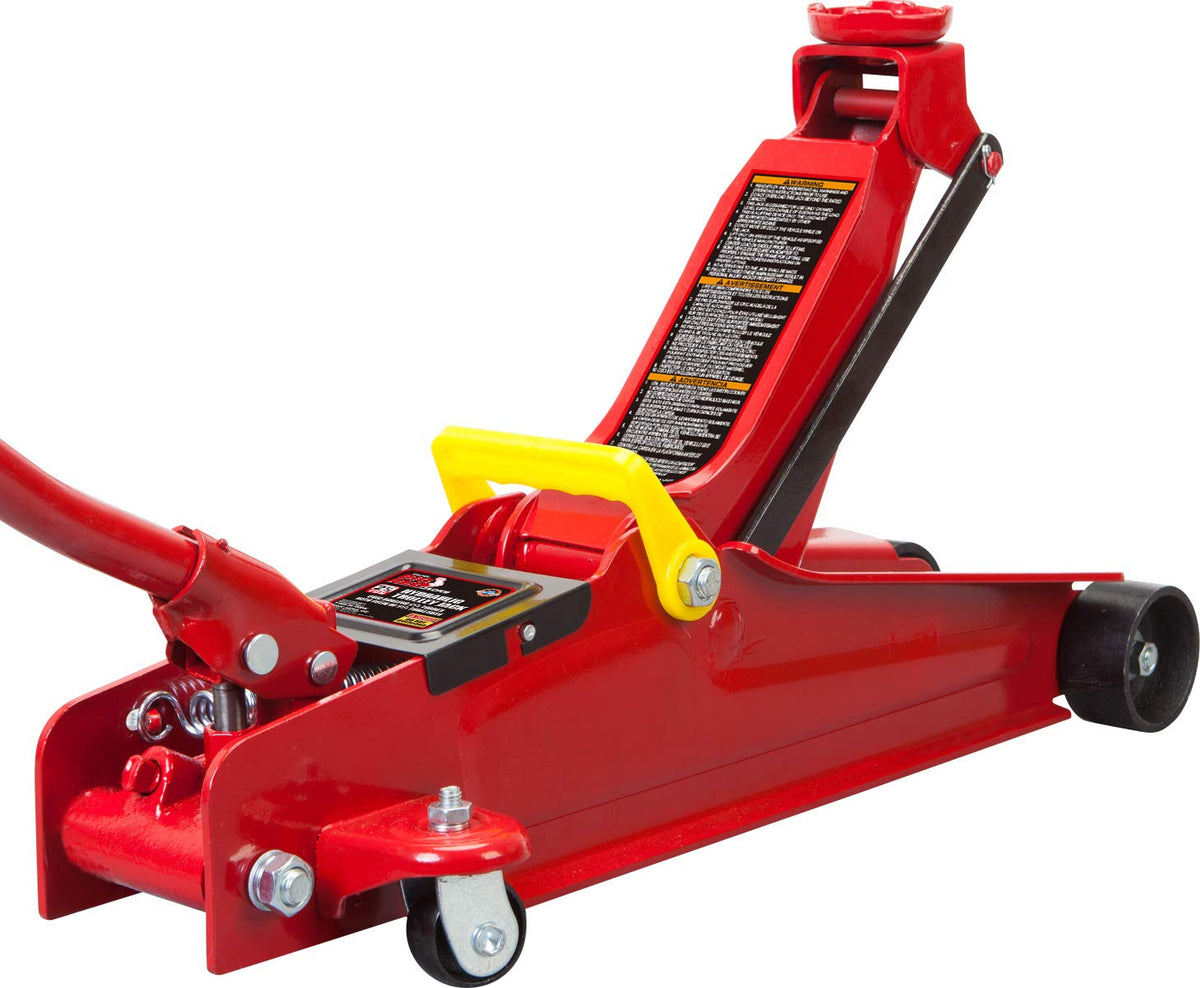 2.5 Ton Low Profile Hydraulic Trolley Floor Jack, Red Q8163
