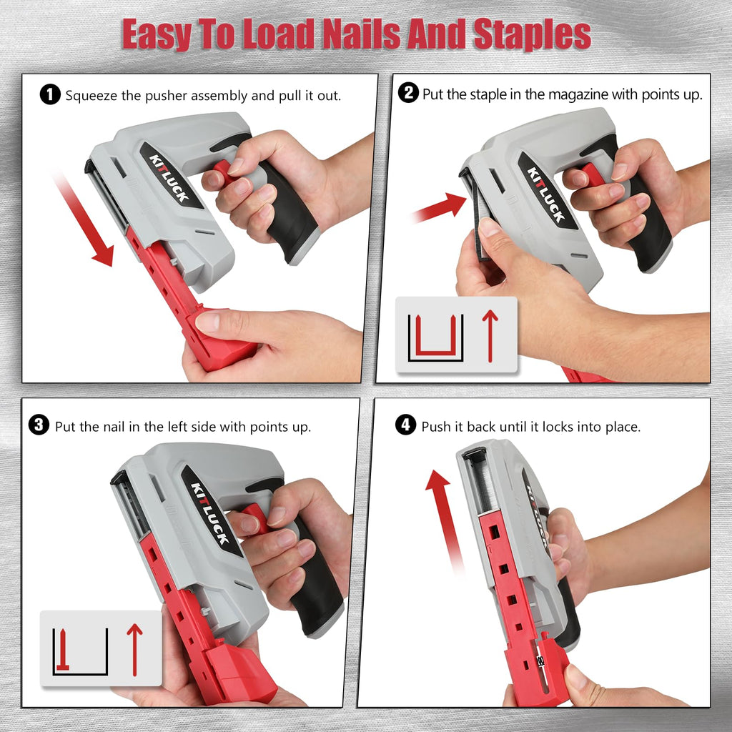 4V Cordless Electric Staple Gun C71283