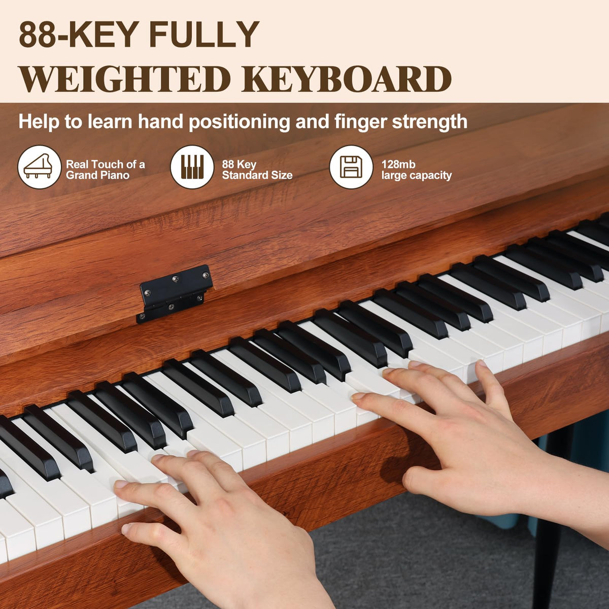 88 Key Weighted Digital Piano Y3583