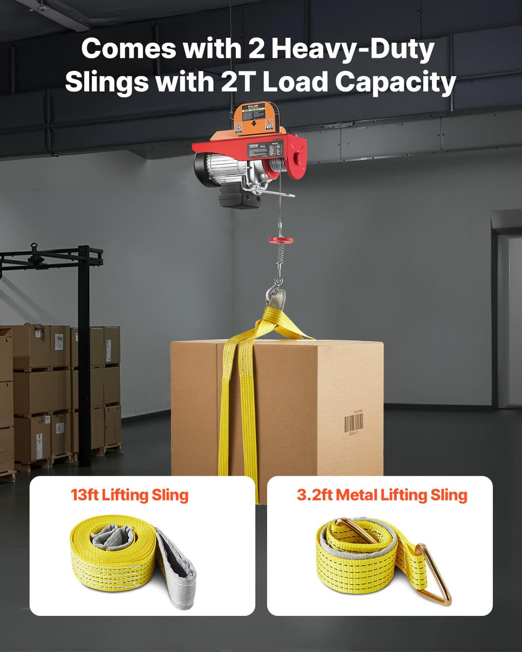 Electric Hoist with Remote Control V838990