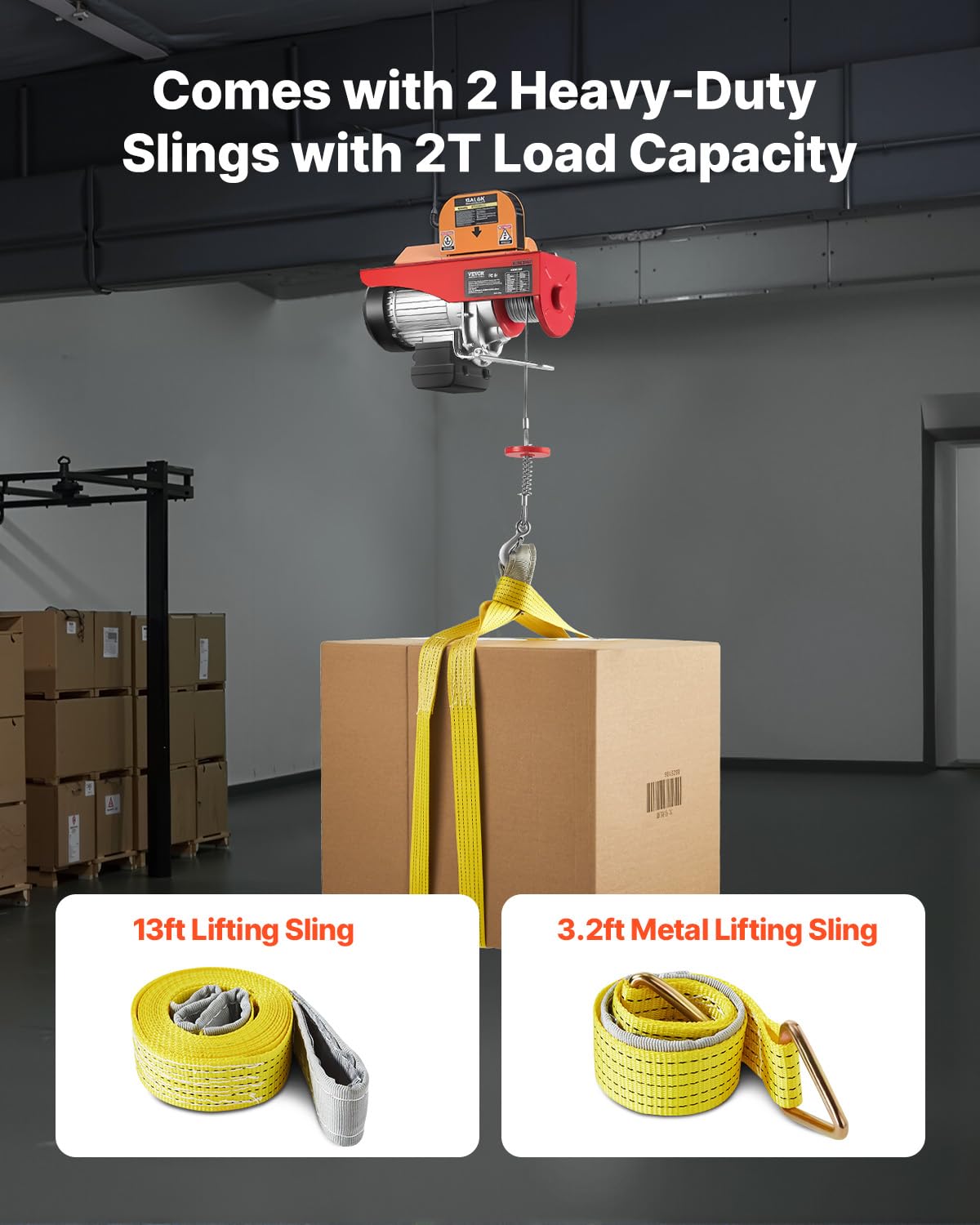 Electric Hoist with Remote Control V838990