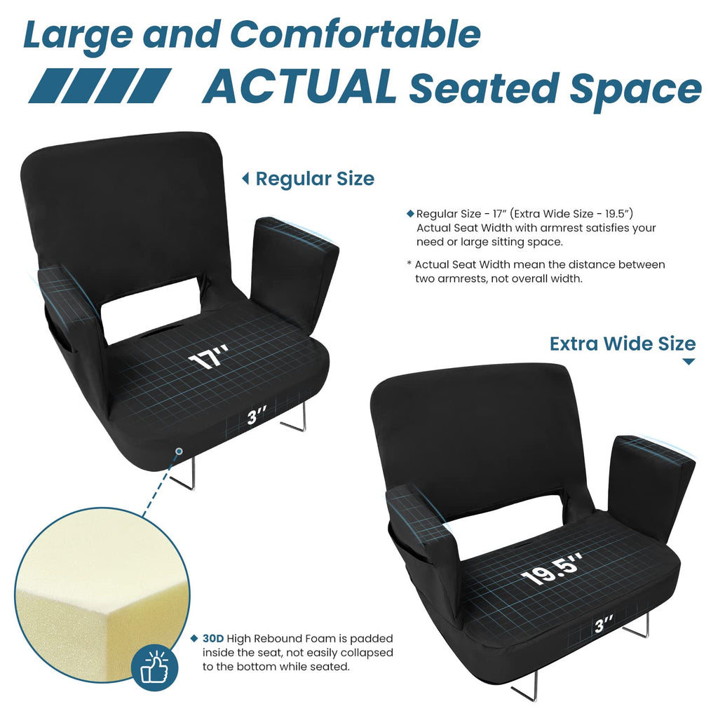 Stadium Seat with Back Support F29131