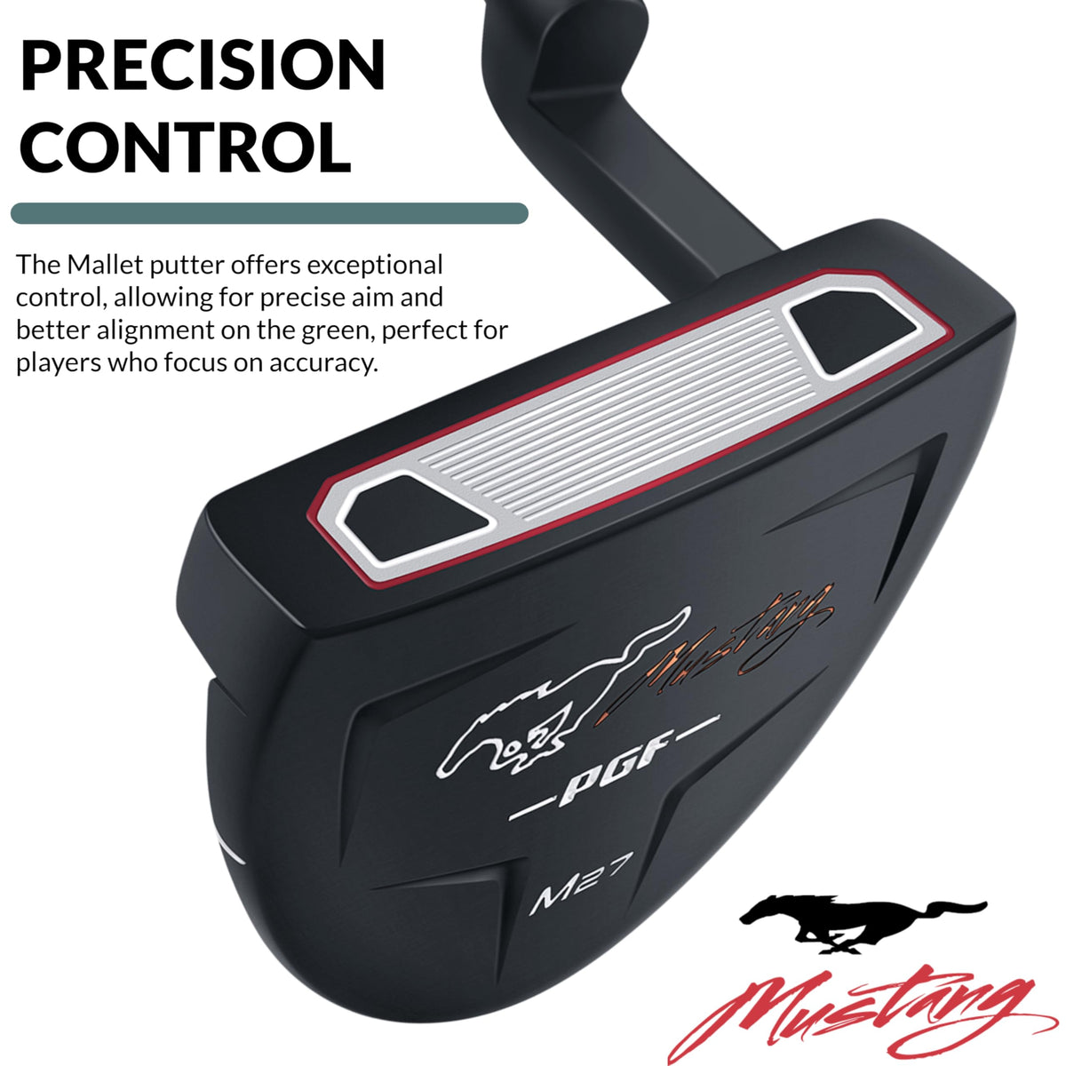 Black Plumber’s Neck Putter F66415