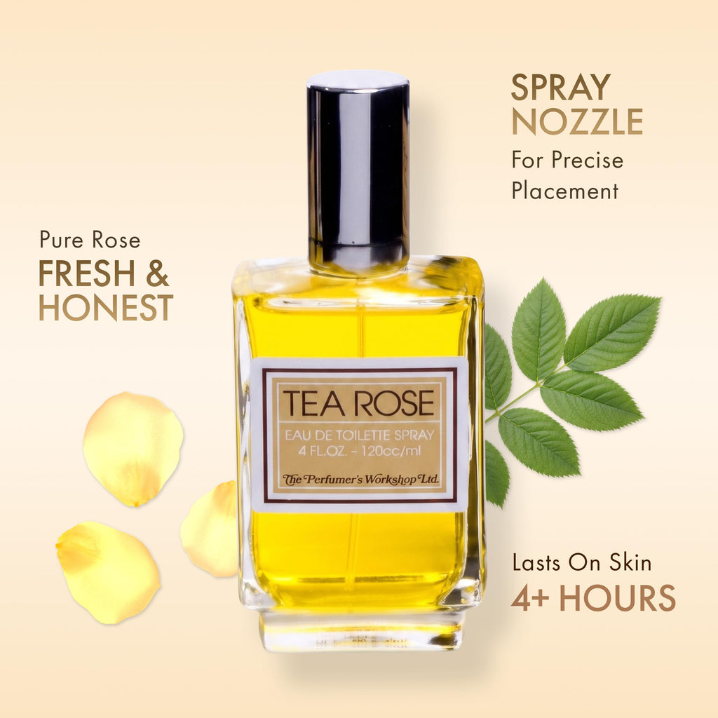 Tea Rose Eau de Toilette Spray 4 fl. oz. Q10070
