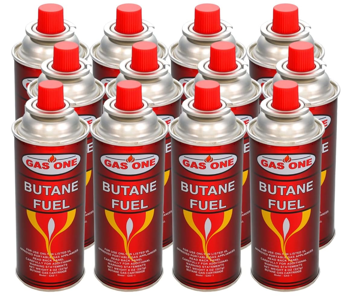 Butane Fuel Canisters 12 Count A422317
