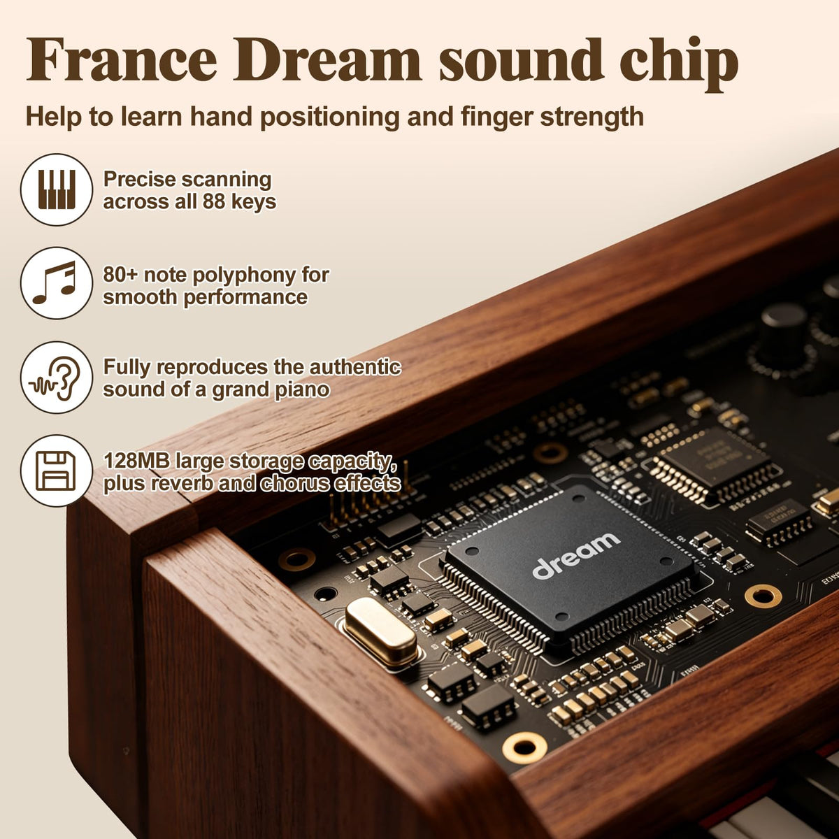 88 Key Weighted Digital Piano Y3583