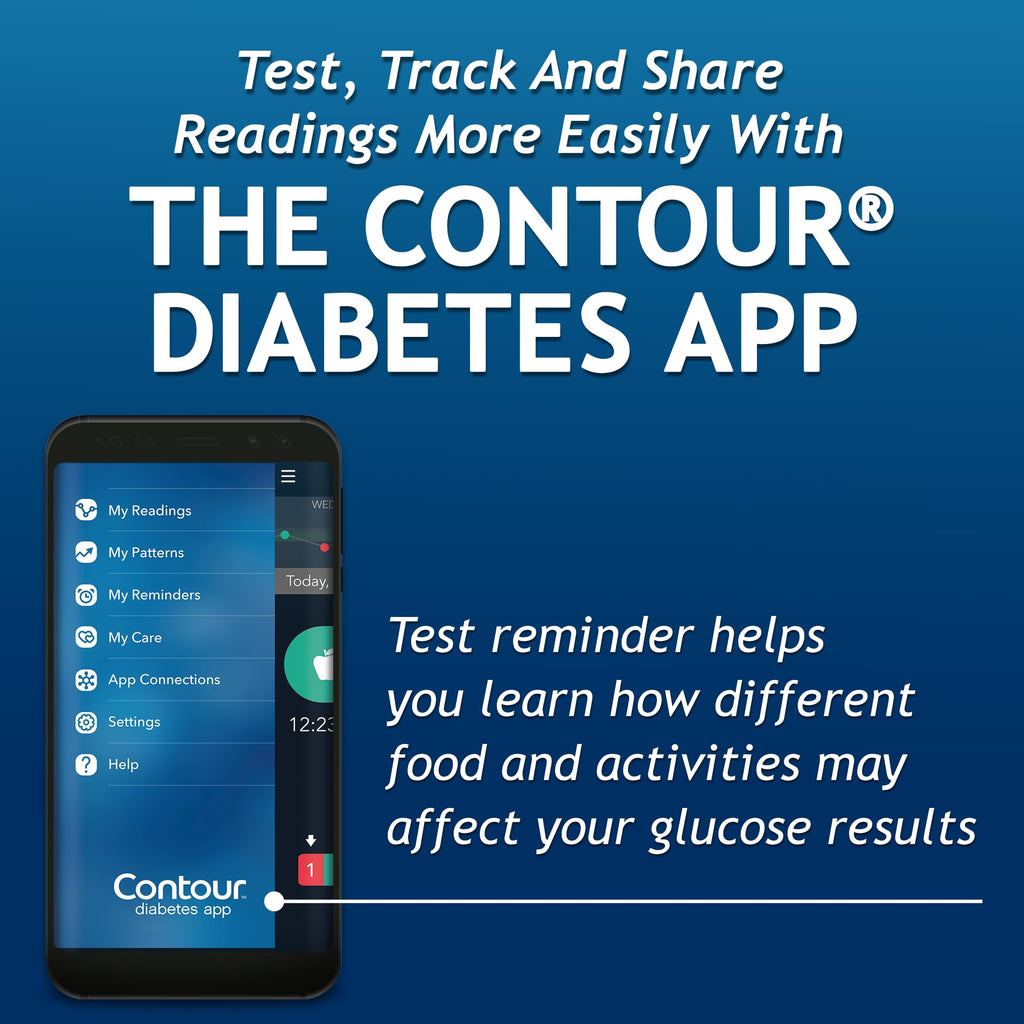 Blood Glucose Monitoring System + 55 Test Strips K8080
