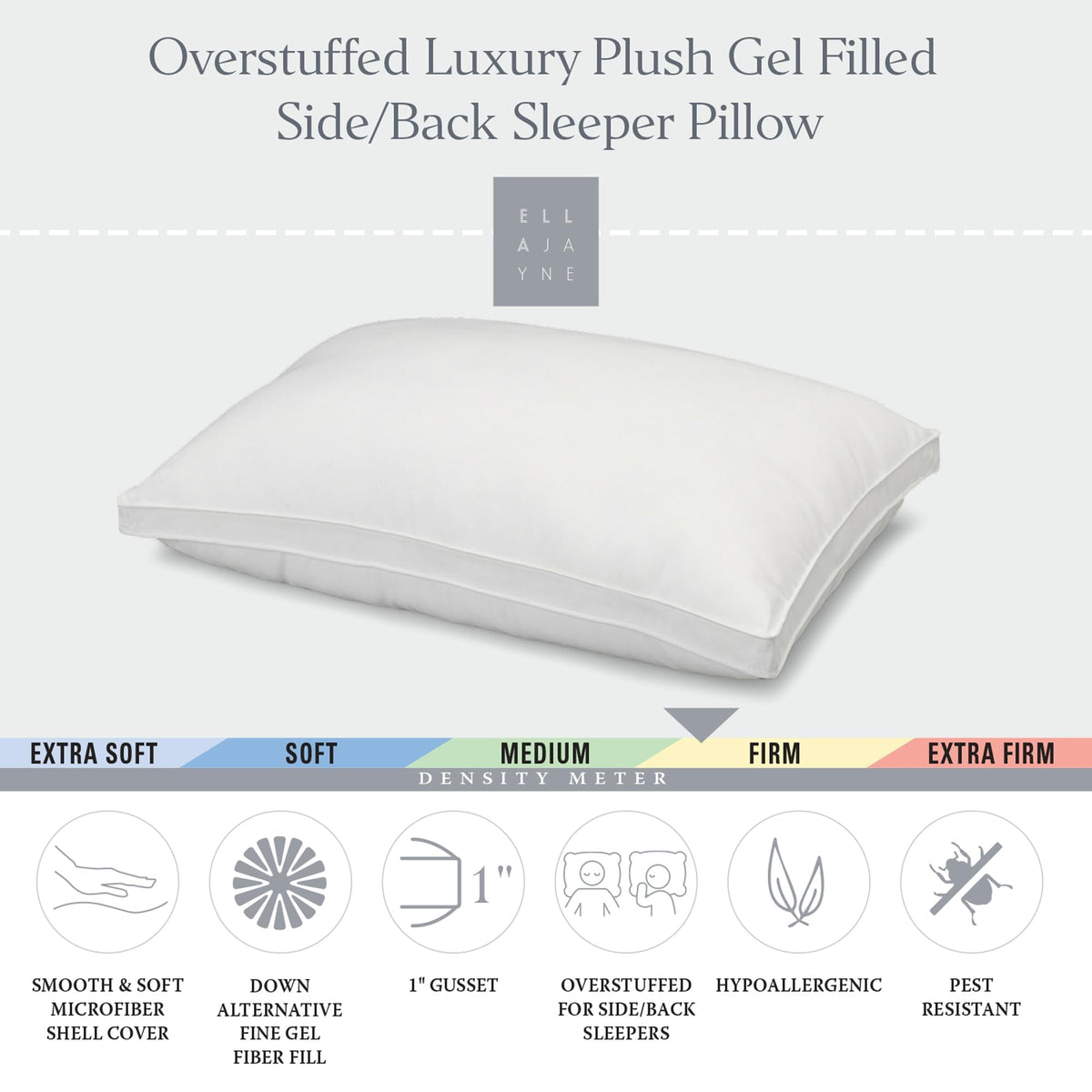 King Size Down Alternative Pillows Set of 2 X143