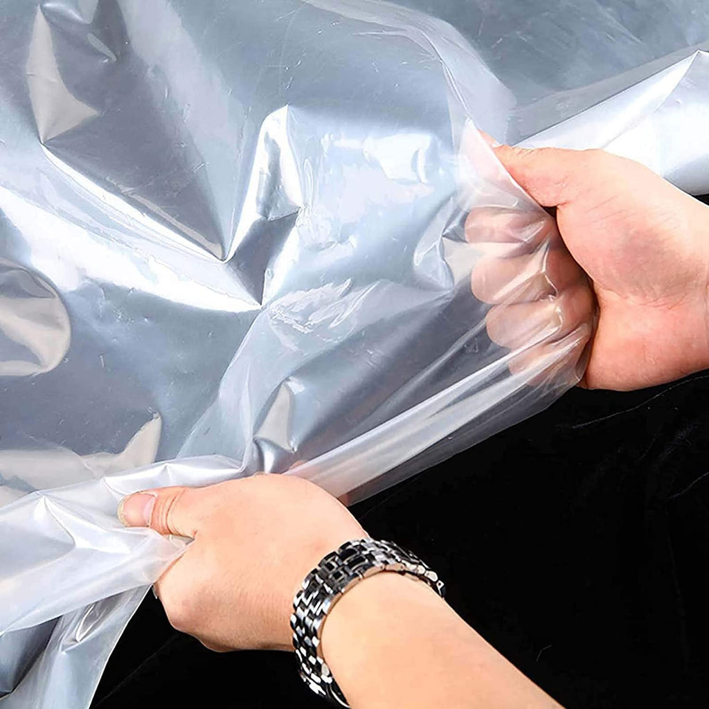 Heavy Duty Waterproof Clear 3x3ft Poly Tarp with Grommets A9397