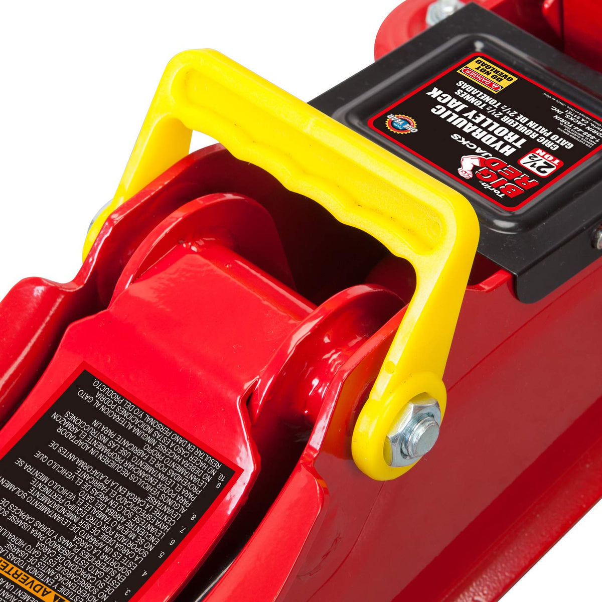 2.5 Ton Low Profile Hydraulic Trolley Floor Jack, Red Q8163