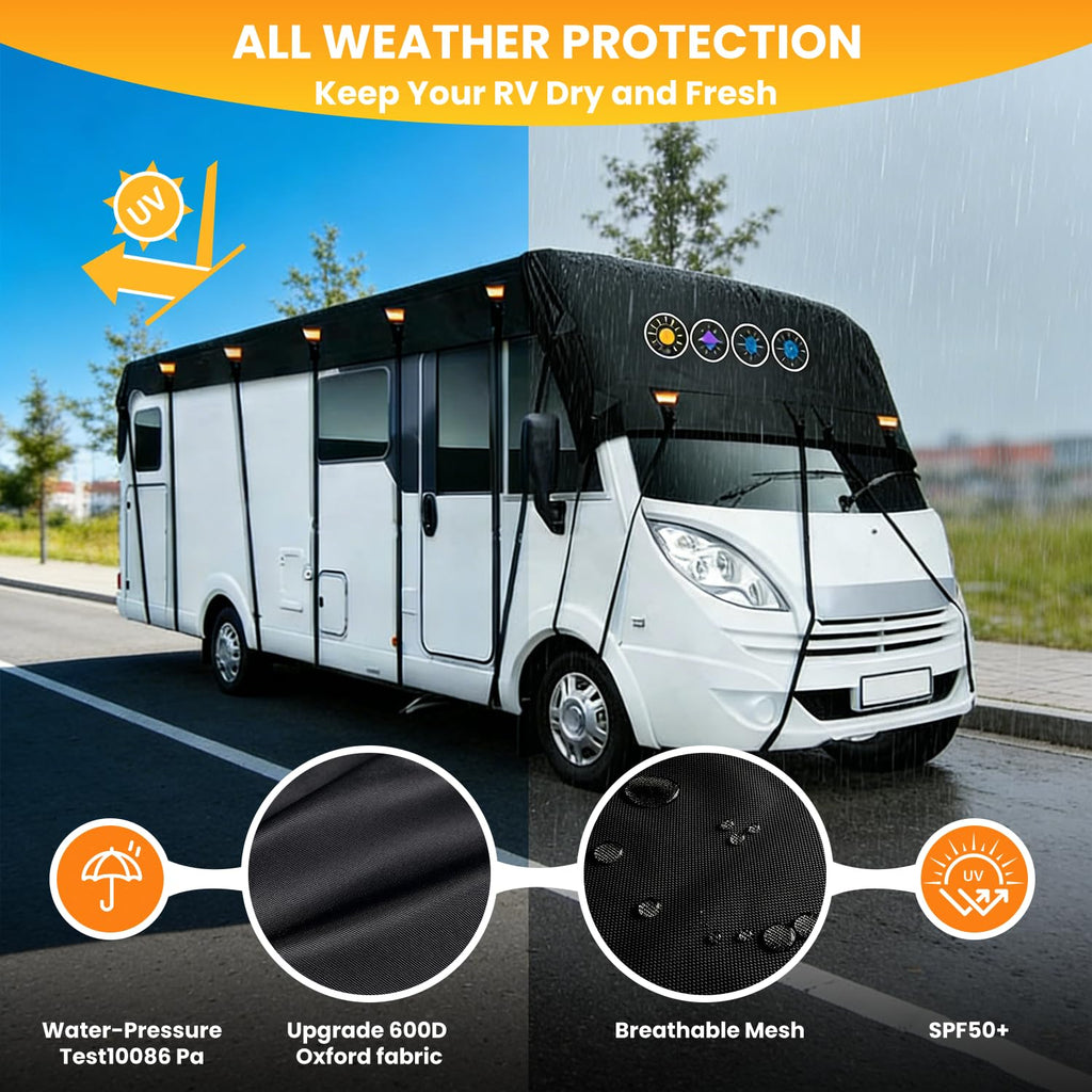 600D Waterproof RV Roof Cover X7139