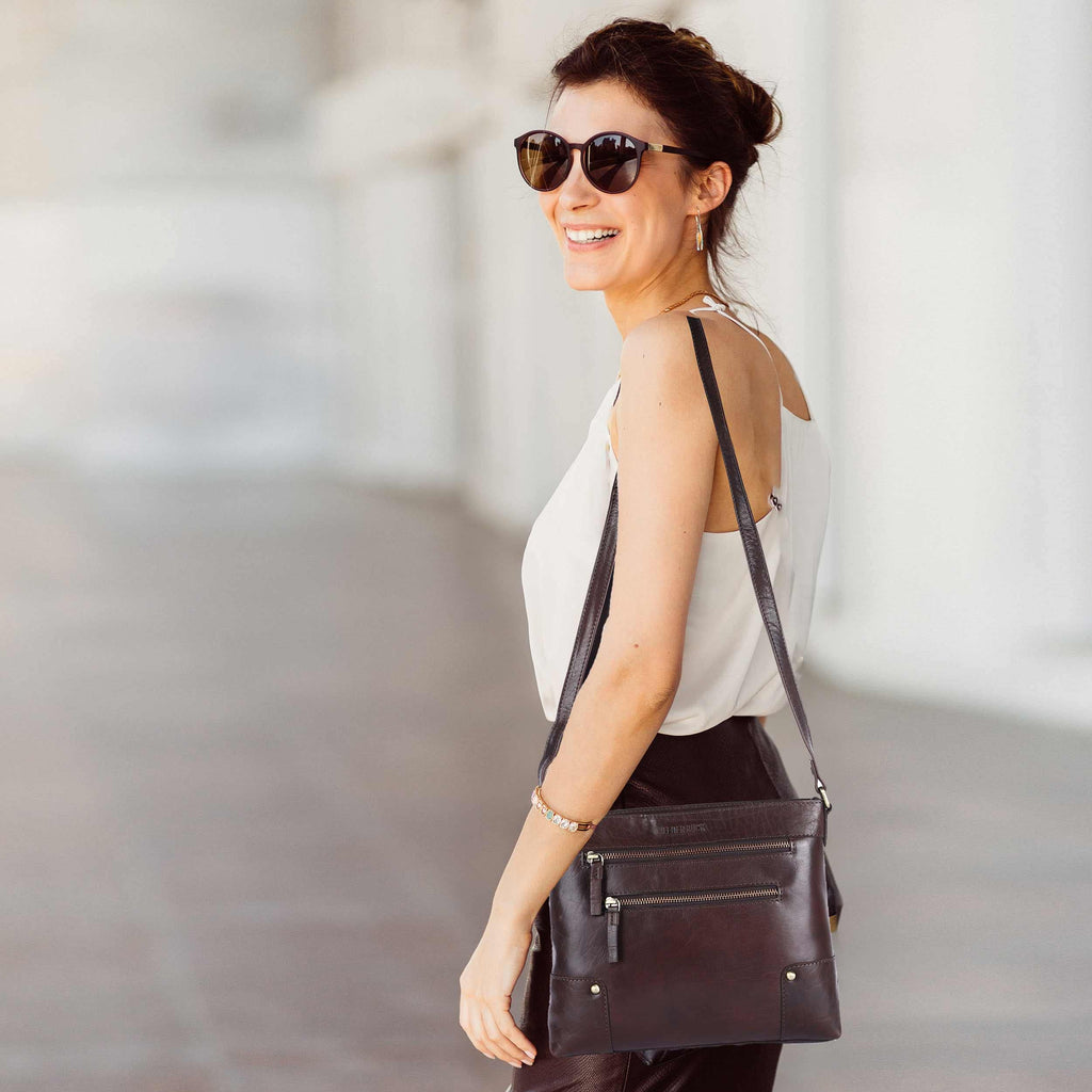Soft Real Leather Womens Crossbody Handbags and Purses R993