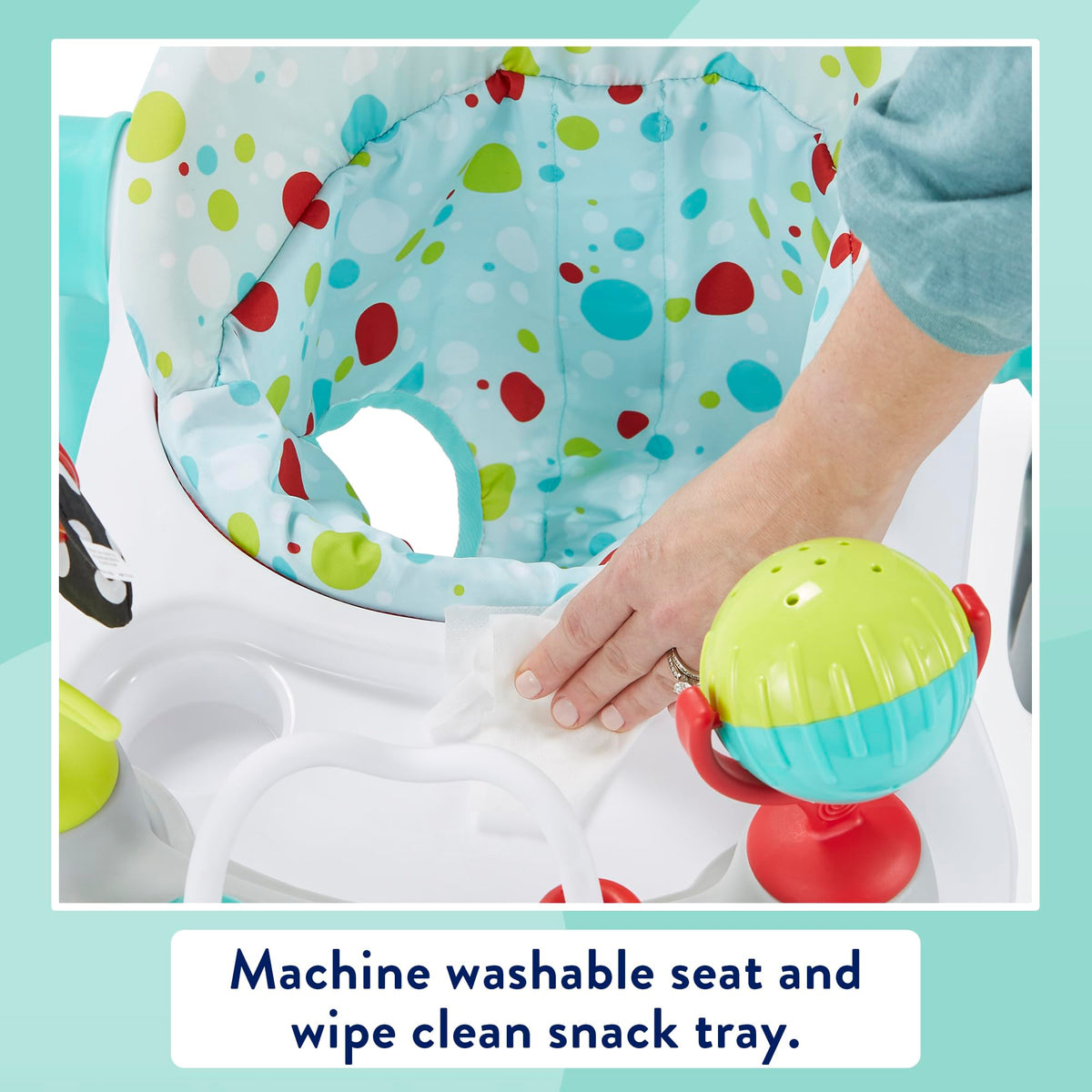 Foldable Adjustable Baby Walker with Wheels N609