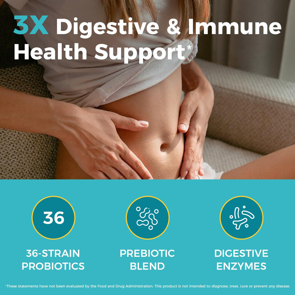 Probiotics 120 Billion CFU 36 Strains 30ct M554