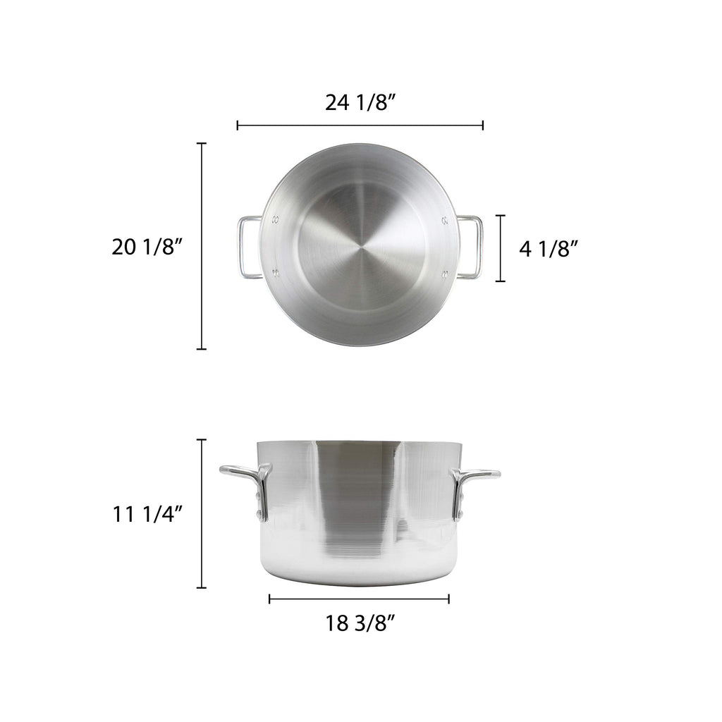 60 quart Aluminum Sauce Pot Z918